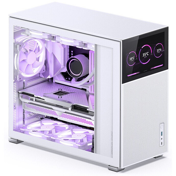 Корпус Jonsbo D41 MESH SC, Белый детальное изображение - 2
