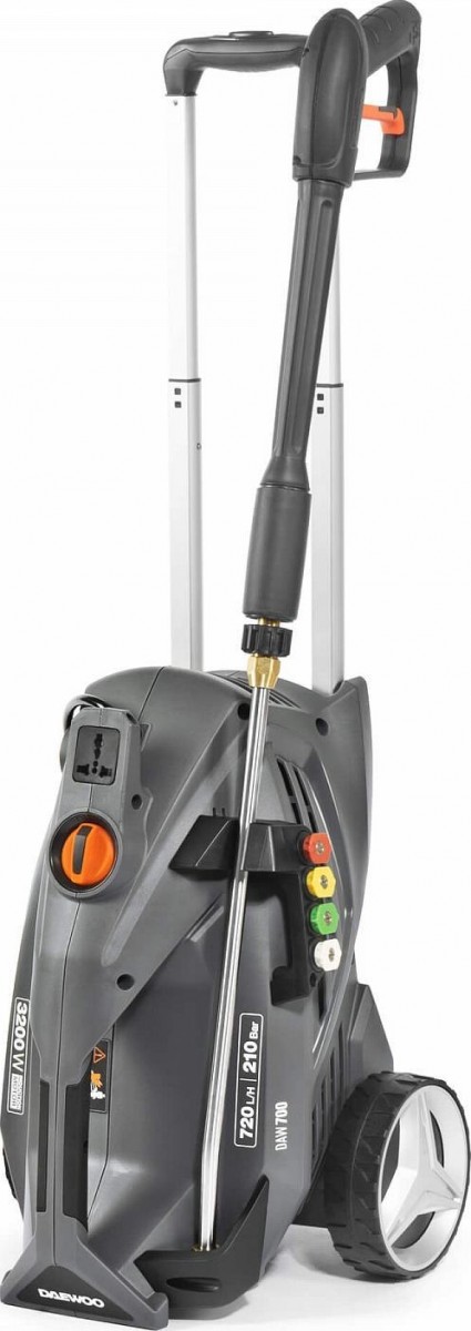 Мойка высокого давления DAEWOO DAW 700 Expert, 3.2 кВт, 210 бар, Серый детальное изображение - 1