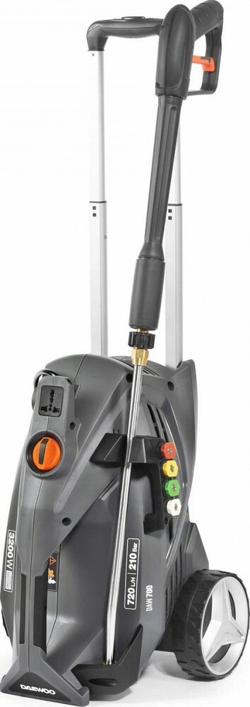 Мойка высокого давления DAEWOO DAW 700 Expert, 3.2 кВт, 210 бар, Серый №1