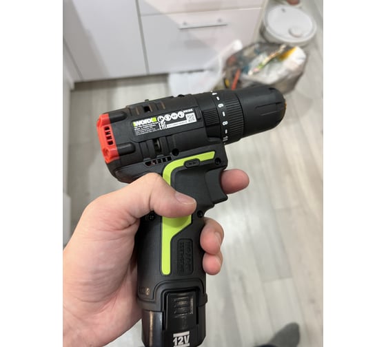 Дрель-шуруповерт WORX Professional аккумуляторный ударный бесщеточный, ЗУ, в кейсе WU131X, 12 В, 40 Нм, 2 А·ч детальное изображение - 21