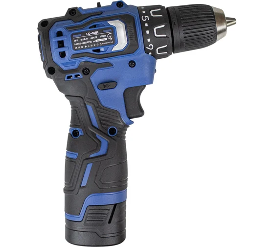 Аккумуляторная дрель-шуруповерт Redbo LD-16BL 19389, 20 В, 40 Нм, 2 А·ч  детальное изображение - 2