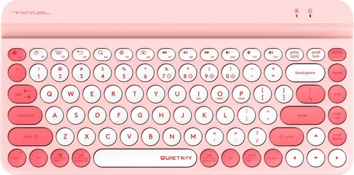 Клавиатура A4Tech Fstyler FBK30, Розовый №7