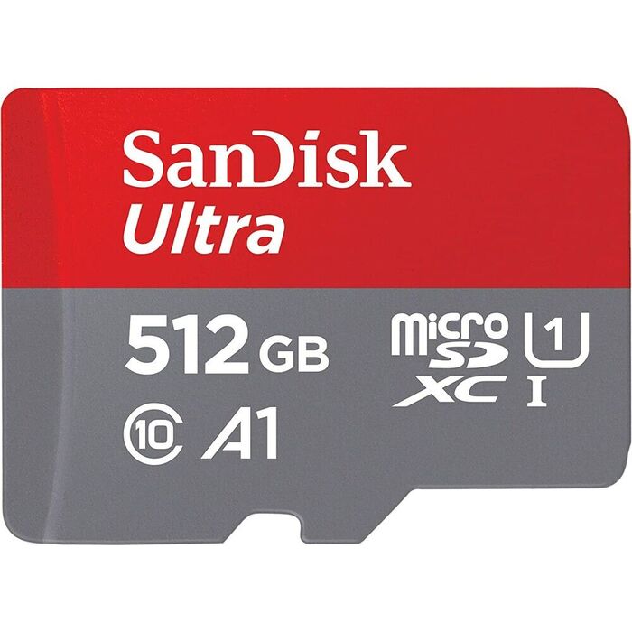 Карта памяти SanDisk Ultra MicroSD (SDSQUAC-512G-GN6MN), 512 Гб №1