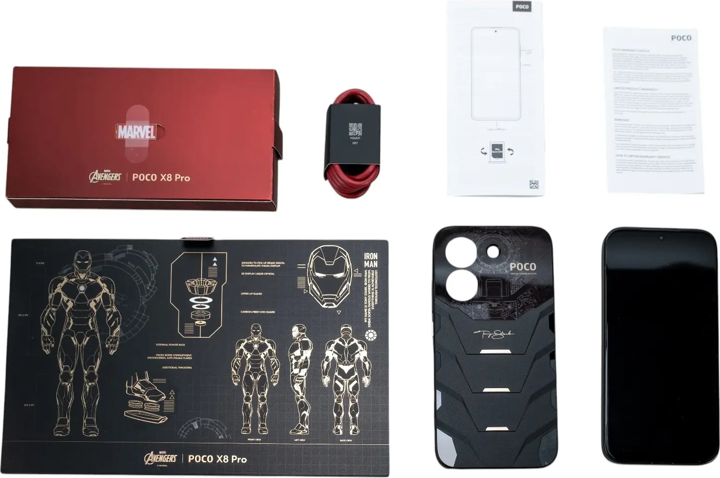Смартфон Xiaomi POCO X8 Pro 5G Iron Man Edition 12/512 ГБ, Черный, Dual nano SIM детальное изображение - 9