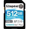 Карта памяти Kingston Canvas Go! Plus SD (SDG3/512GB), 512 Гб вариант - 1