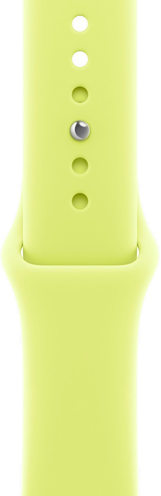 Умные часы Apple Watch SE 3 44 мм, GPS, Midnight Aluminium Case with Neon Yellow Sport Band, Полуночный черный/Неоново-желтый детальное изображение - 3