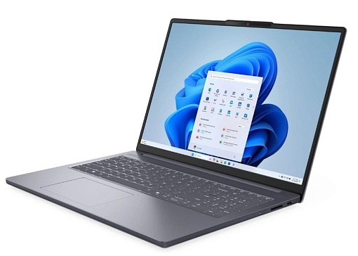 Ноутбук Lenovo IdeaPad Slim 3 16ARP10, AMD Ryzen 5 7535HS, RAM 16 ГБ, Серый, SSD 512 ГБ, AMD Radeon 660M Graphics, без ОС детальное изображение - 4