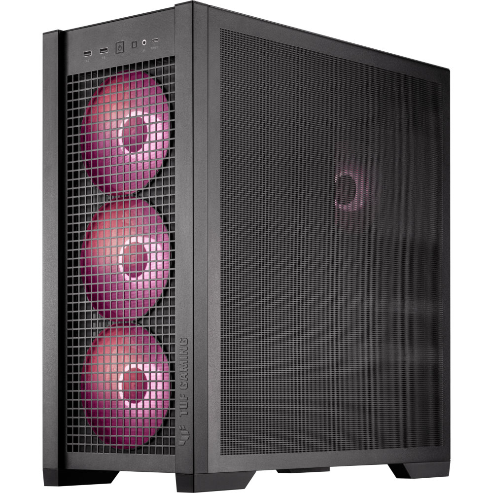 Корпус ASUS TUF Gaming GT302 ARGB, Черный детальное изображение - 3
