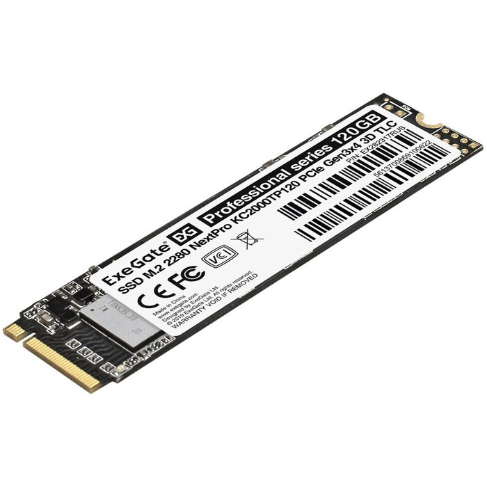 Накопитель SSD ExeGate NextPro KC2000TP120, 120 Гб №1