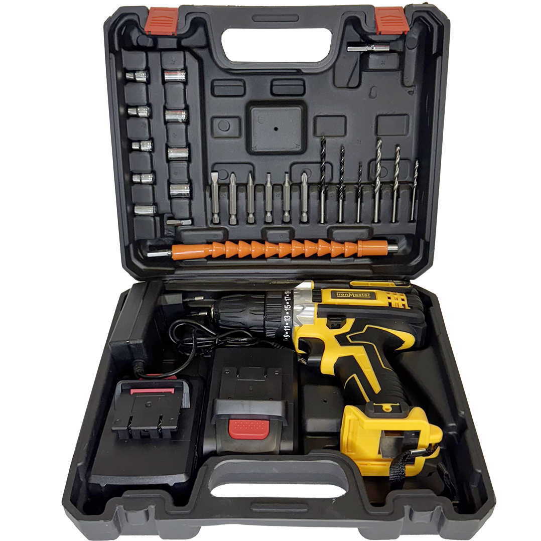 Аккумуляторная дрель-шуруповерт IronMaster Iron Master IM-SD20V, 16 В, 35 Нм, 2 А·ч  детальное изображение - 4