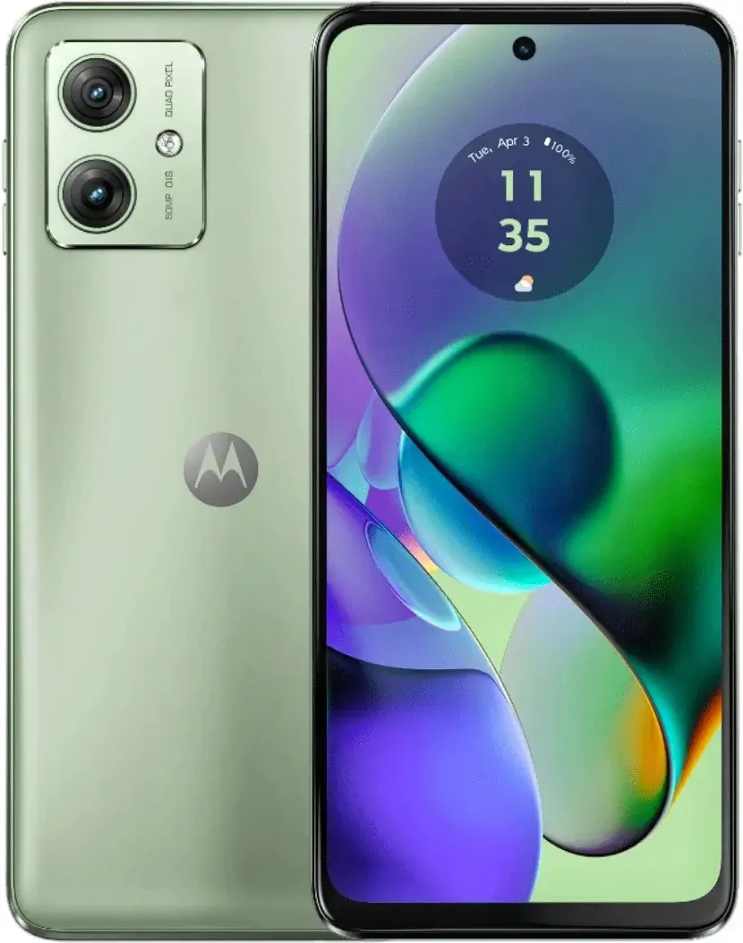 Смартфон Motorola Moto G54 128 Гб, Зеленый, Dual nano SIM + eSIM детальное изображение - 1
