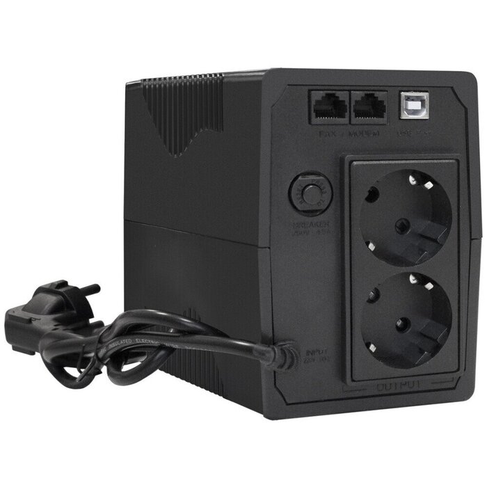 ИБП ExeGate Power Back BNB-1000.LED.AVR.2SH.RJ.USB №2