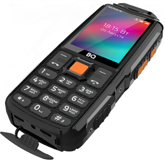 Мобильный телефон BQ 2410L Tank Power 4G, 256 Мб, Черный, Dual mini-SIM №6