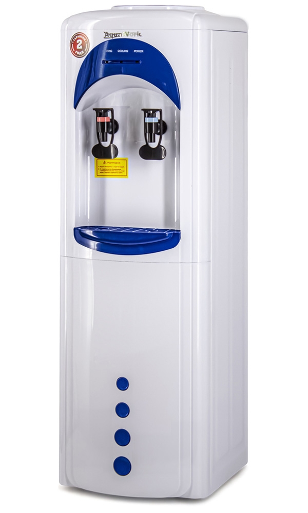 Кулер для воды Aqua Work 17-LR (27687), Белый/Черный детальное изображение - 2