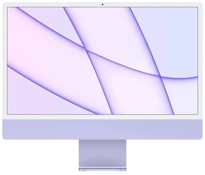 Моноблок Apple iMac 24 2021 RAM 16 Гб, SSD 256 Гб, Фиолетовый детальное изображение - 1