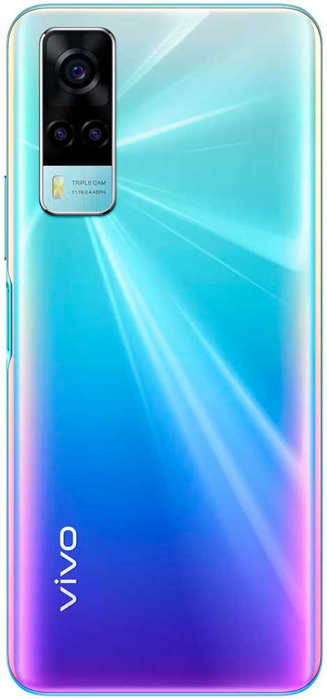 Смартфон Vivo Y53s 128 ГБ, RAM 8 Гб, Голубой, Dual nano-SIM №3