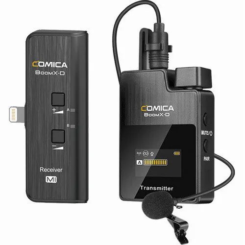 Радиосистема CoMica BoomX-D-Mi2 (RX Mi + 2TX), Черный детальное изображение - 2