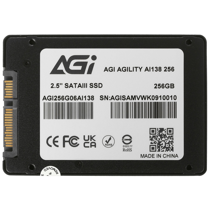 Накопитель SSD AGI AI138 AGI256G06AI138, 256 Гб №2