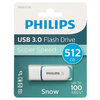 USB Flash накопитель Philips SNOW3.0 512 ГБ, синий вариант - 3