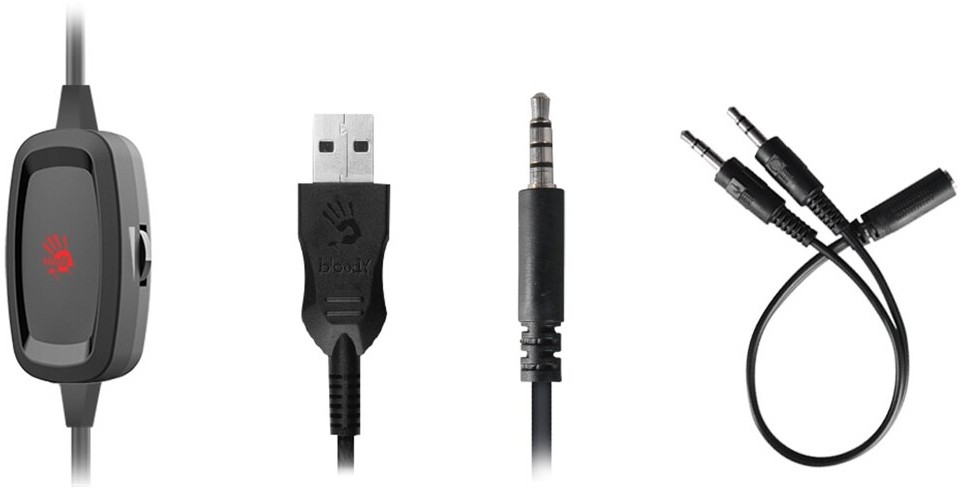 Наушники A4Tech Bloody G575P, Черный детальное изображение - 5