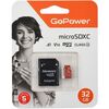 Карта памяти GoPower MicroSD + SD адаптер (00-00025679), 32 Гб вариант - 1