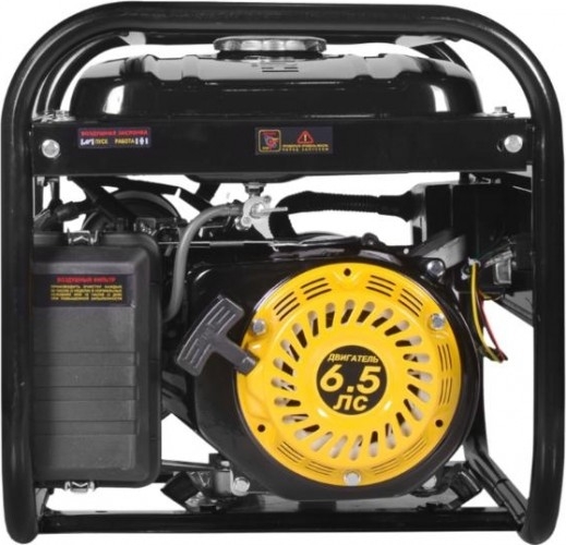 Генератор бензиновый HUTER DY3000L 64/1/4, 2.5 кВт, Черный детальное изображение - 4