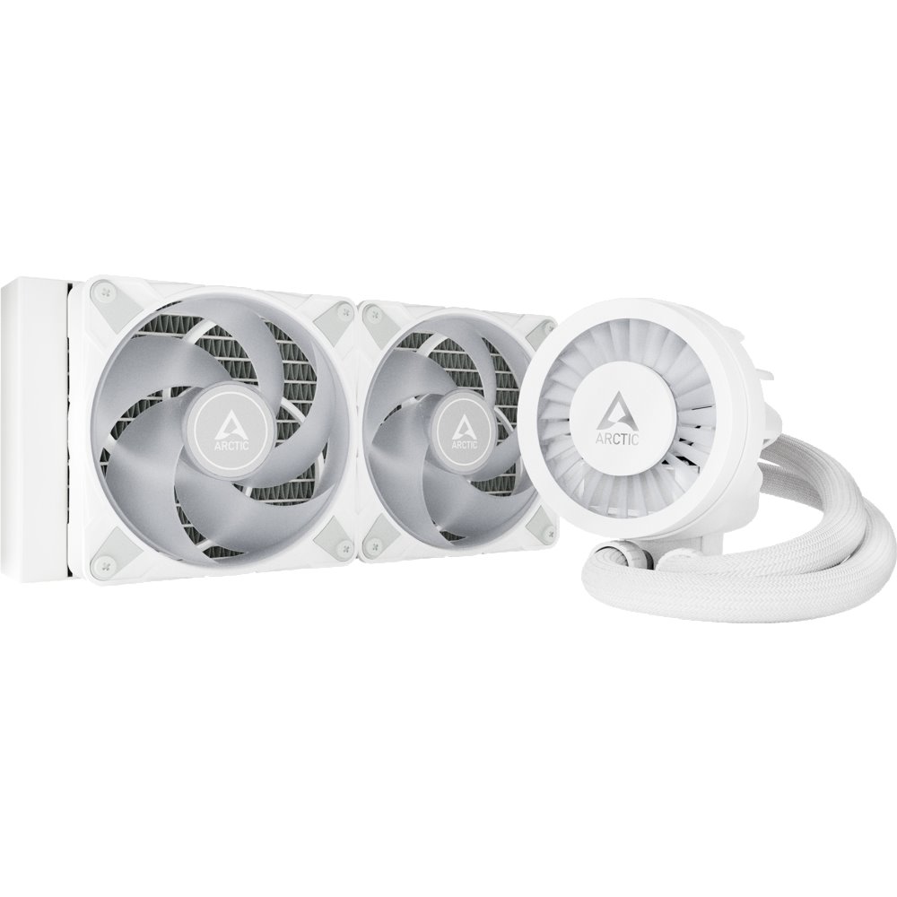 Система жидкостного охлаждения Arctic Cooling Liquid Freezer III 240 ARGB, Белый детальное изображение - 6