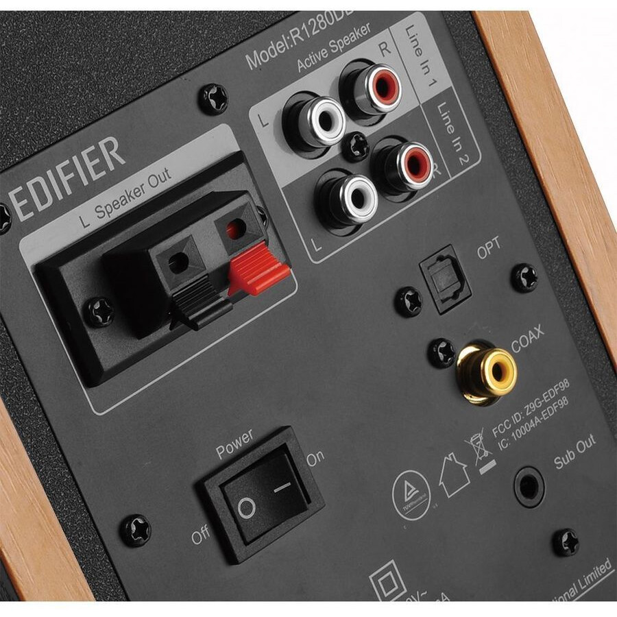 Колонки Edifier R1280DBs, Коричневый детальное изображение - 3