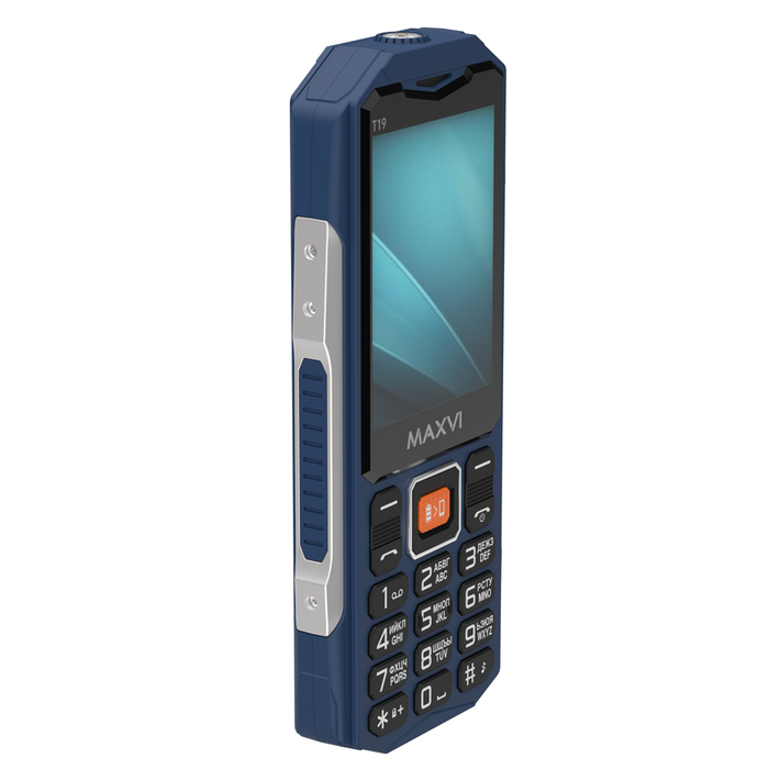 Мобильный телефон MAXVI T19, 32 Мб, Синий, Dual mini-SIM №2