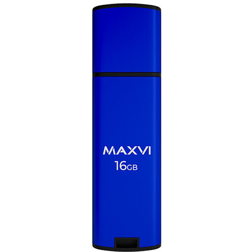 USB Flash накопитель MAXVI MP2 16 ГБ, синий детальное изображение - 3