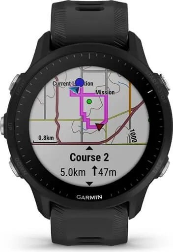 Смарт-часы Garmin Forerunner 955, Черный детальное изображение - 3