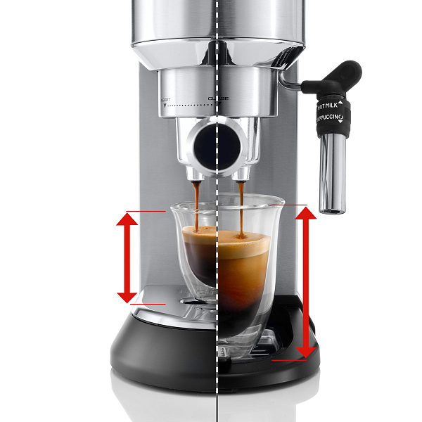 Кофеварка рожковая Delonghi EC685.M, Серебристый детальное изображение - 6