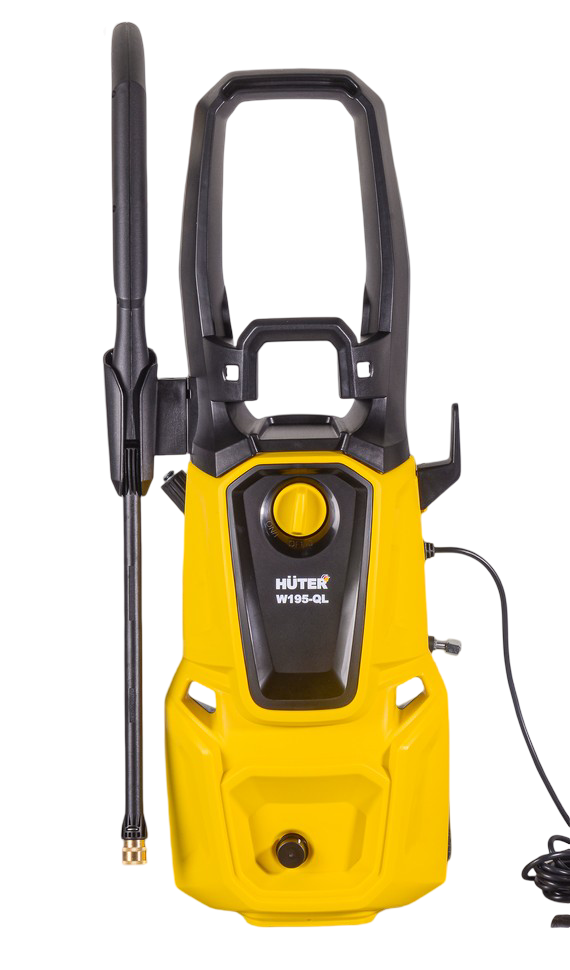 Мойка высокого давления HUTER W195-QL, 2.5 кВт, 195 бар, Желтый детальное изображение - 1