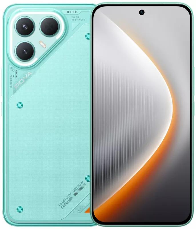 Смартфон Tecno POVA 7 Pro 5G 8/256 Гб, Бирюзовый, Dual nano-SIM детальное изображение - 1