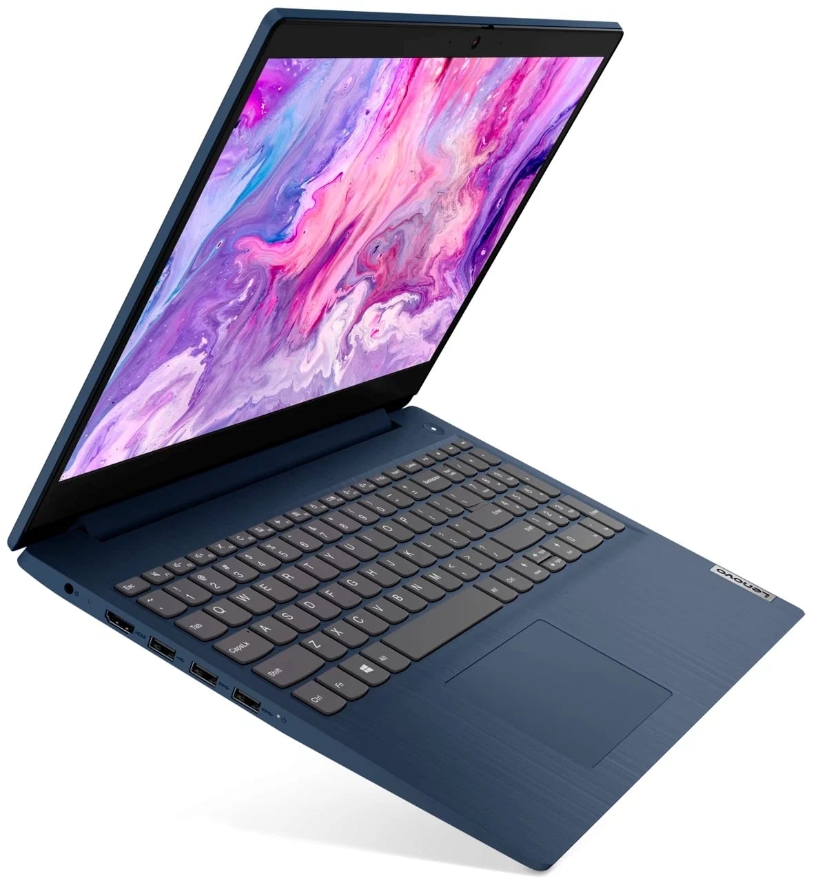 Ноутбук Lenovo IdeaPad 3 15ARE05, 81W40070RK, RAM 8 ГБ, SSD 256 ГБ, Темно-синий детальное изображение - 3