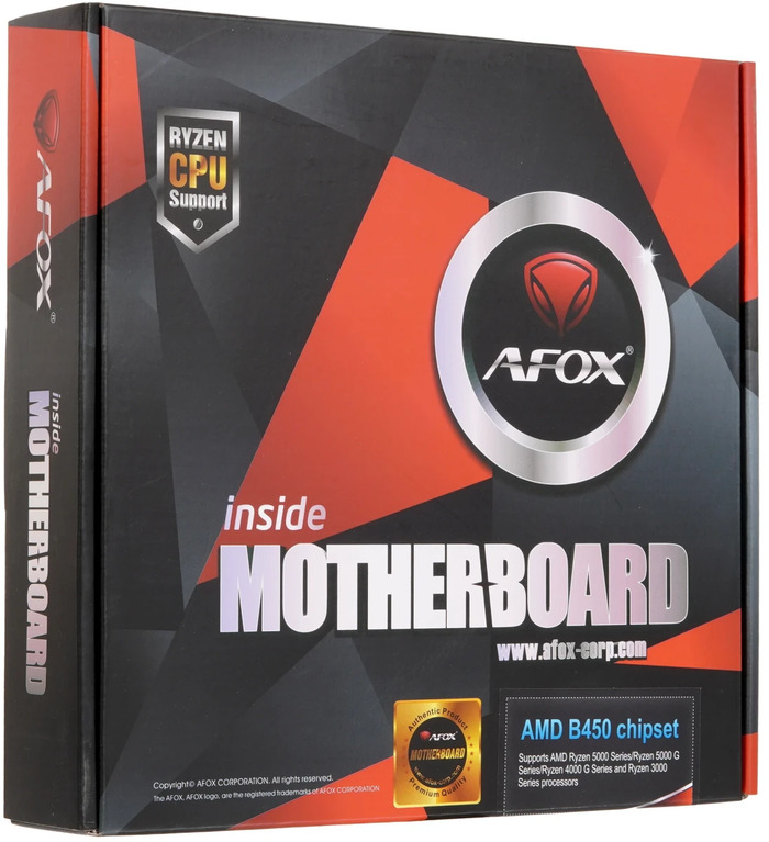 Материнская плата AFOX B450D4-MA5-V2 №6