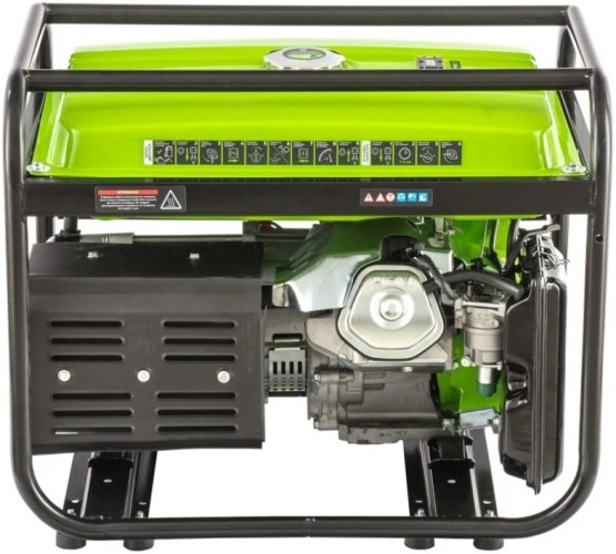 Генератор бензиновый СИБРТЕХ БС-6500Э 94548, 5 кВт, Зеленый детальное изображение - 13