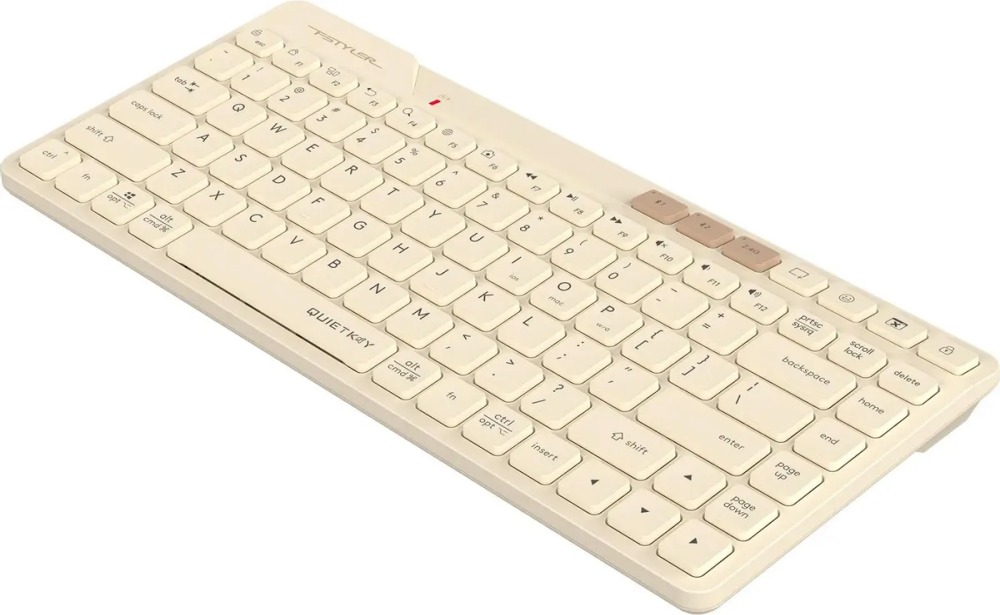 Клавиатура A4Tech Fstyler FBK26C AS, Бежевый детальное изображение - 4