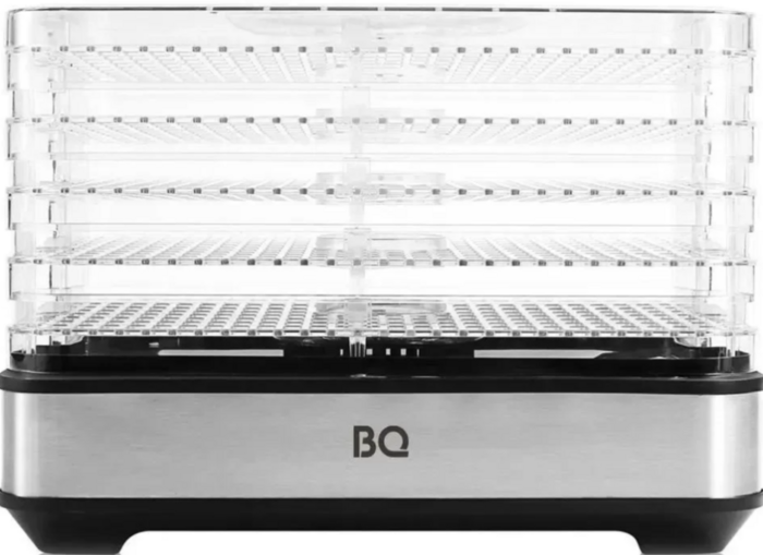 Сушилка для овощей и фруктов BQ FD1003, 420 Вт, Черный/Стальной №1