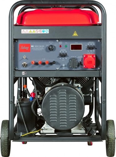 Генератор бензиновый FUBAG BS19000 DA ES 641060, 17 кВт, Красный детальное изображение - 4