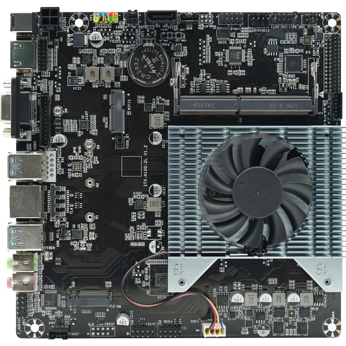 Материнская плата AFOX AFMIN100-1L-V2 + Intel N100 onboard №1