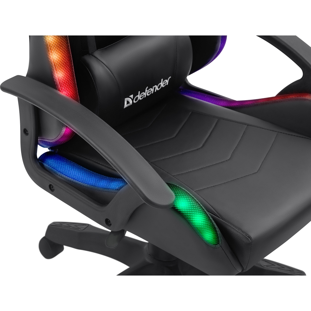 Игровое кресло Defender Factor X, Черный детальное изображение - 7