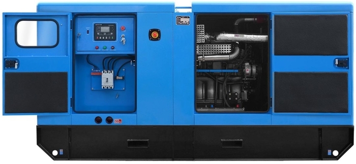 Генератор дизельный ТСС АД-120С-Т400-1РКМ11 (TTD 170TS ST) 042370, в кожухе, 120 кВт, Синий №2