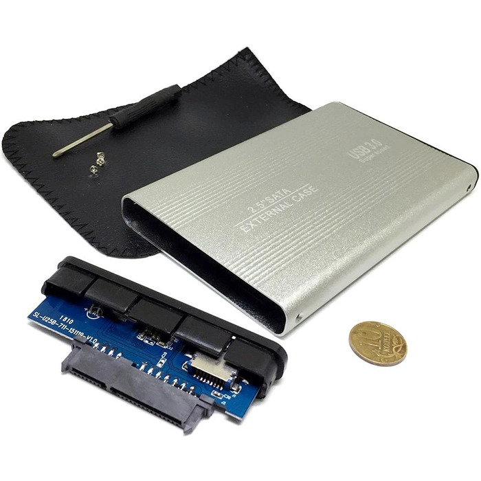Внешний корпус для HDD Espada HU307S, Серебряный №2