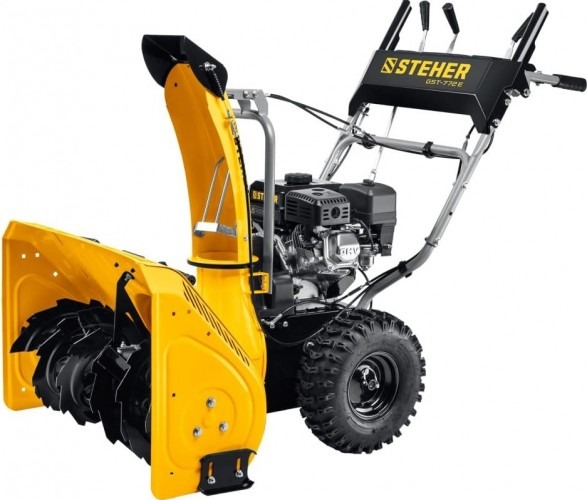 Снегоуборщик бензиновый STEHER EXTREM GST-772E 72 см GST-772E, 7 л.с., 5151 Вт, Желтый/Черный детальное изображение - 1