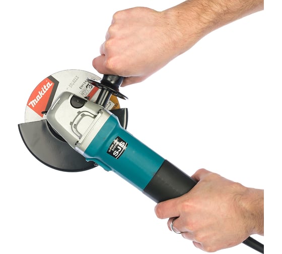 Угловая шлифмашина Makita 9565PCV, 125 мм, 12000 об/мин, 1400 Вт детальное изображение - 4
