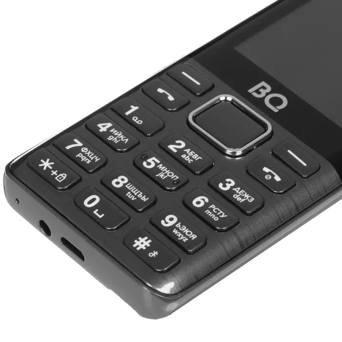 Мобильный телефон BQ 2453 Quattro, 32 Мб, Серый, Micro SIM + Mini SIM №5
