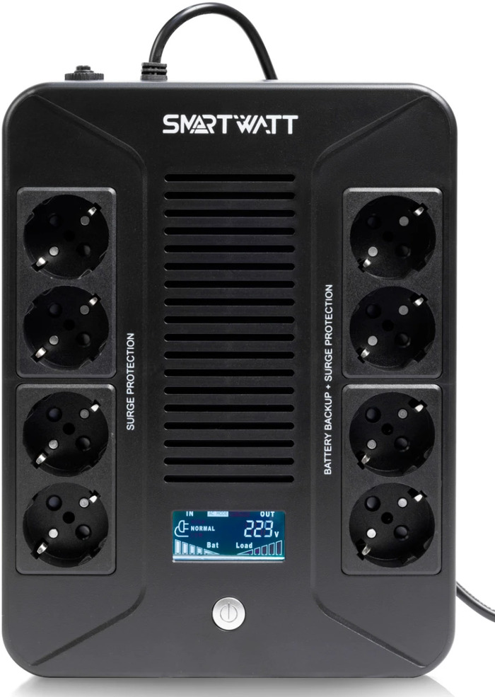 ИБП SMARTWATT UPS SAFE PRO 600 LCD №1