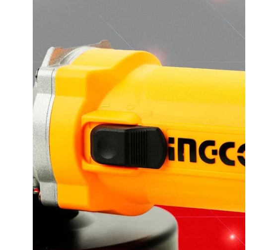 Угловая шлифовальная машина INGCO INDUSTRIAL AG900285, 125 мм, 12000 об/мин, 900 Вт детальное изображение - 3