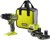Аккумуляторная дрель-шуруповерт Ryobi RDD18-2C20S 5133005520, 18 В, 52 Нм, 2 А·ч  вариант - 1